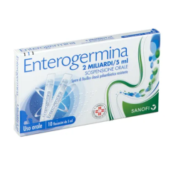 enterogermina*os 10fl 2mld/5ml
